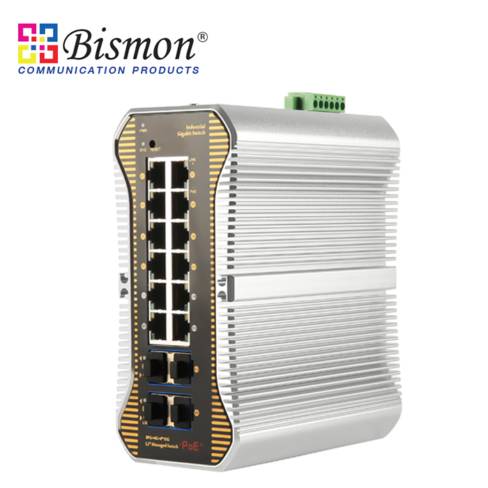 8-ports-10-100-1000Base-T-PoE-4-SFP-slot-10GB-Industrial-Switch-Managed-Layer3